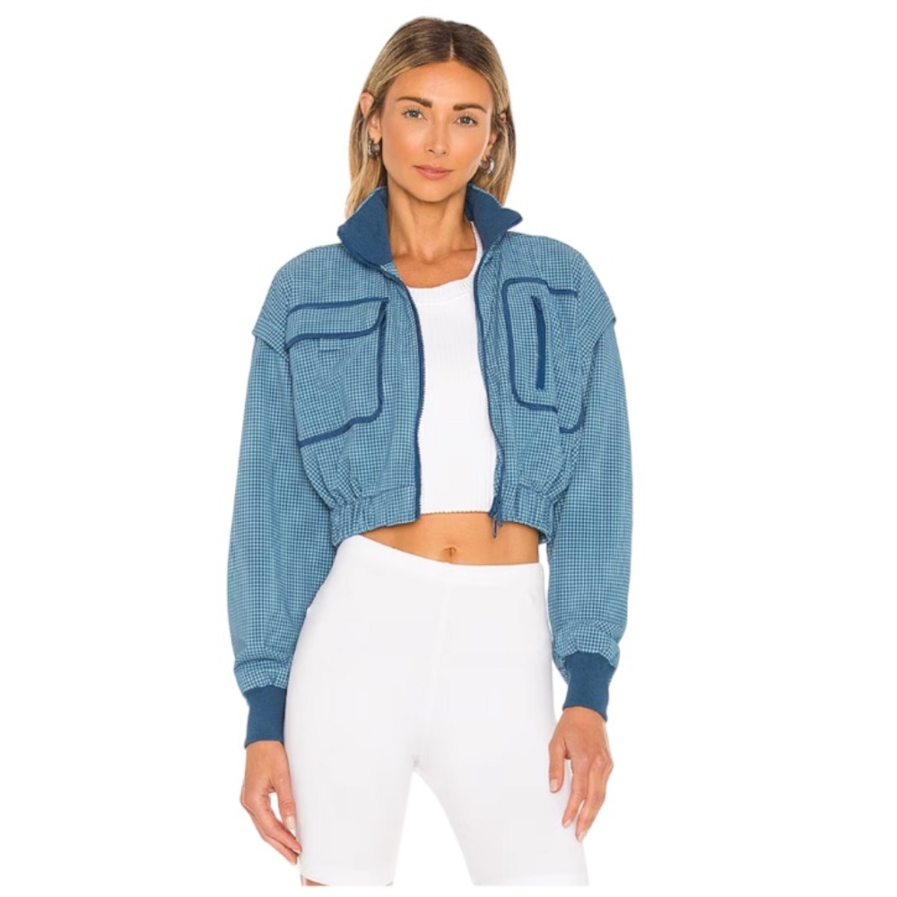 FP Movement Forty Love Jacket in Caribbean Coast